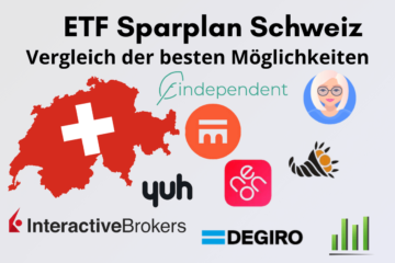 ETF Sparplan Schweiz - Vergleich Anbieter und Kosten